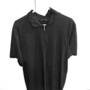 Men’s Alfini quarter zip shirt black xl